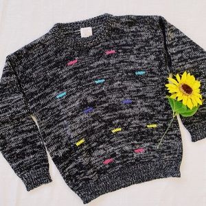 cozy vintage knit sweater